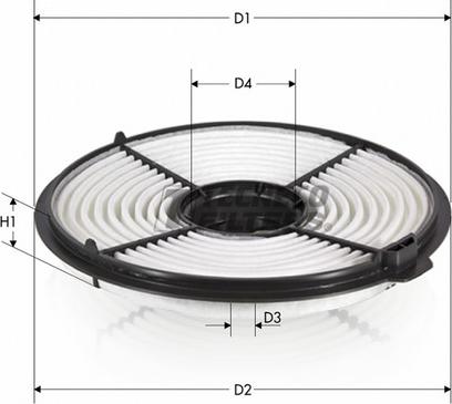 Tecneco Filters AR109-J - Hava filtri furqanavto.az