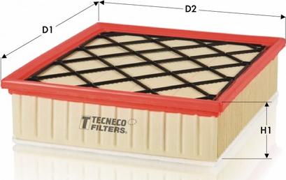 Tecneco Filters AR10879PM-S - Hava filtri furqanavto.az