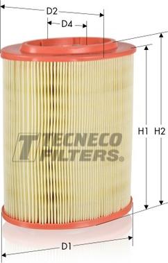 Tecneco Filters AR10046-OV - Hava filtri furqanavto.az