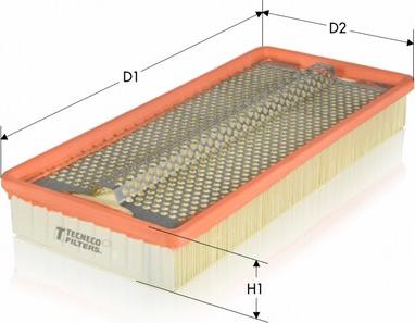 Tecneco Filters AR328PM - Hava filtri furqanavto.az