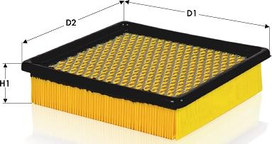 Tecneco Filters AR1722PM - Hava filtri furqanavto.az