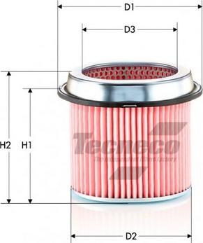 Tecneco Filters AR855-J - Hava filtri furqanavto.az