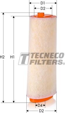 Tecneco Filters AR629 - Hava filtri furqanavto.az