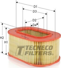 Tecneco Filters AR219-OV - Hava filtri furqanavto.az