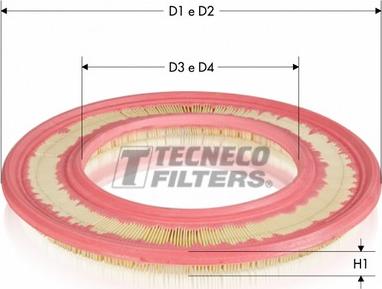 Tecneco Filters AR214PM-R - Hava filtri furqanavto.az