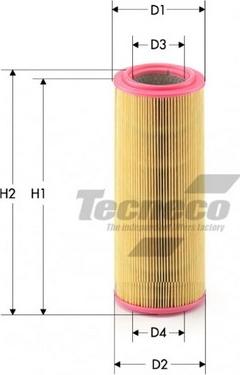 Tecneco Filters AR410 - Hava filtri furqanavto.az