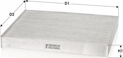 Tecneco Filters CK1827 - Filtr, daxili hava furqanavto.az