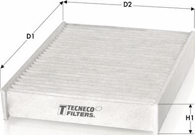 Tecneco Filters CK27009 - Filtr, daxili hava furqanavto.az