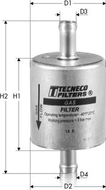 Tecneco Filters GAS2 - Yanacaq filtri furqanavto.az