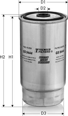 Tecneco Filters GS9444 - Yanacaq filtri furqanavto.az