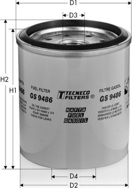 Tecneco Filters GS9486 - Yanacaq filtri furqanavto.az