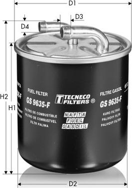 Tecneco Filters GS9635-F - Yanacaq filtri furqanavto.az