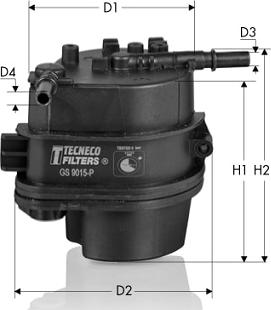 Tecneco Filters GS9015-P - Yanacaq filtri furqanavto.az