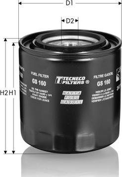 Tecneco Filters GS160 - Yanacaq filtri furqanavto.az