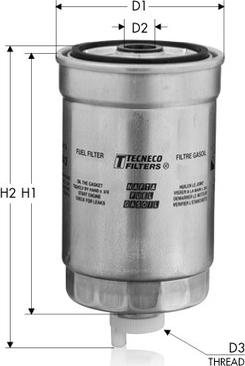 Tecneco Filters GS824/2 - Yanacaq filtri furqanavto.az