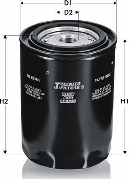 Tecneco Filters OL930/26 - Yağ filtri furqanavto.az