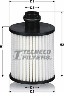 Tecneco Filters OL02506/1-E - Yağ filtri furqanavto.az