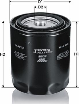 Tecneco Filters OL526 - Yağ filtri furqanavto.az