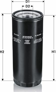 Tecneco Filters OL90-T - Yağ filtri furqanavto.az