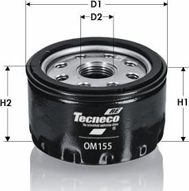 Tecneco Filters OM155 - Yağ filtri furqanavto.az