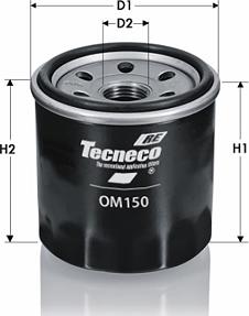 Tecneco Filters OM150 - Yağ filtri furqanavto.az