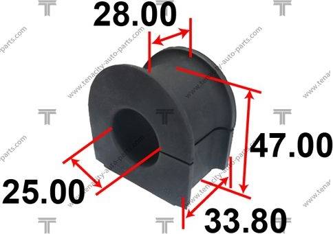 Tenacity ASBHO1007 - Dəstək kol, stabilizator furqanavto.az