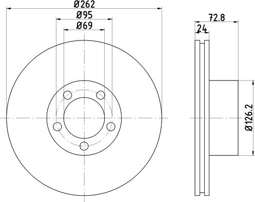 Textar 92011700 - Əyləc Diski furqanavto.az