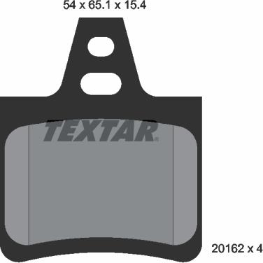 Textar 89000500 - Əyləc dəsti, diskli əyləclər furqanavto.az