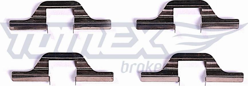 TOMEX brakes TX 44-28 - Disk əyləc pedləri üçün aksesuar dəsti furqanavto.az