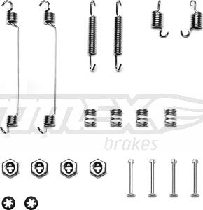 TOMEX brakes TX 40-14 - Aksesuar dəsti, əyləc başlıqları furqanavto.az