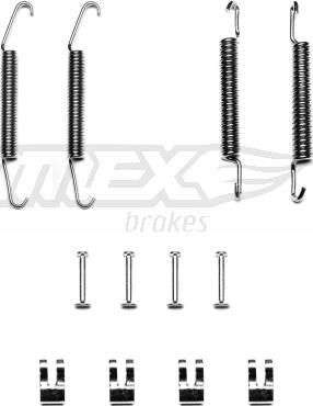 TOMEX brakes TX 40-27 - Aksesuar dəsti, əyləc başlıqları furqanavto.az