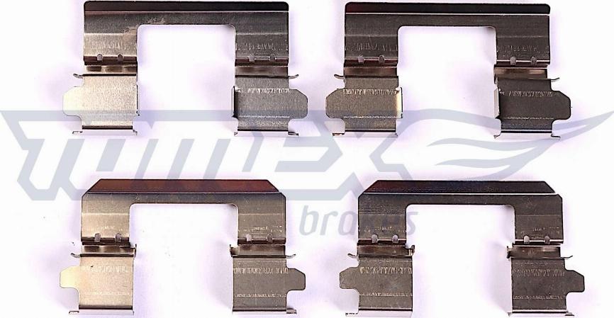 TOMEX brakes TX 43-48 - Disk əyləc pedləri üçün aksesuar dəsti furqanavto.az