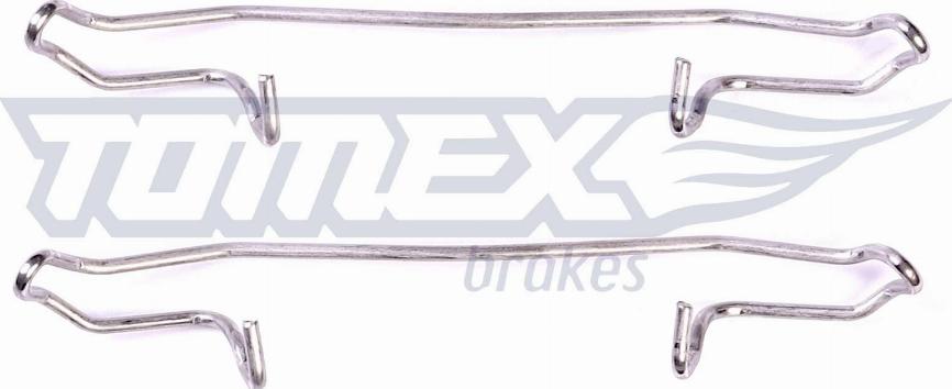 TOMEX brakes TX 43-02 - Disk əyləc pedləri üçün aksesuar dəsti furqanavto.az