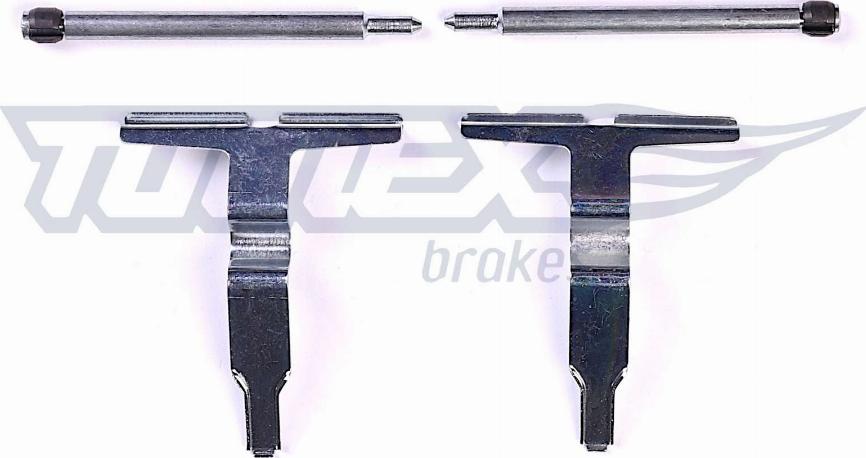 TOMEX brakes TX 43-11 - Disk əyləc pedləri üçün aksesuar dəsti furqanavto.az