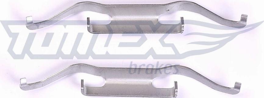 TOMEX brakes TX 43-17 - Disk əyləc pedləri üçün aksesuar dəsti furqanavto.az