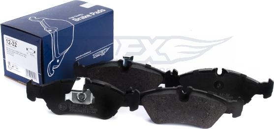 TOMEX brakes TX 12-32 - Əyləc altlığı dəsti, əyləc diski furqanavto.az