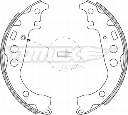 TOMEX brakes TX 21-09 - Əyləc Başlığı Dəsti furqanavto.az