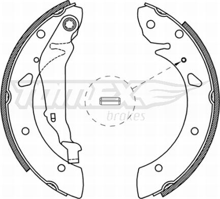 TOMEX brakes TX 21-05 - Əyləc Başlığı Dəsti furqanavto.az