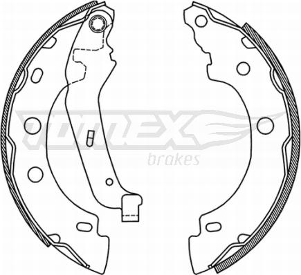 TOMEX brakes TX 21-00 - Əyləc Başlığı Dəsti furqanavto.az