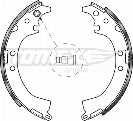 TOMEX brakes TX 21-07 - Əyləc Başlığı Dəsti furqanavto.az