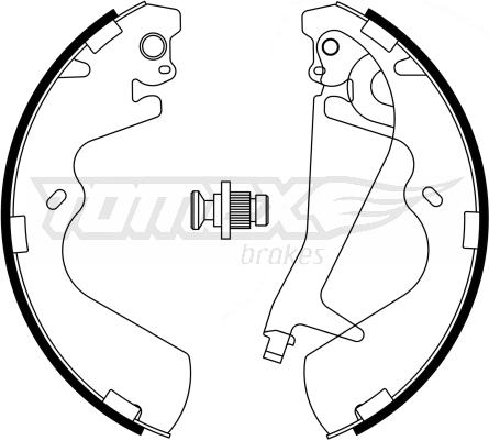 TOMEX brakes TX 23-25 - Əyləc Başlığı Dəsti furqanavto.az