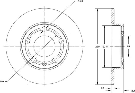 TOMEX brakes TX 73-06 - Əyləc Diski furqanavto.az