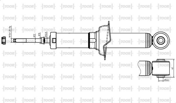 TOOR SG59400 - Amortizator furqanavto.az