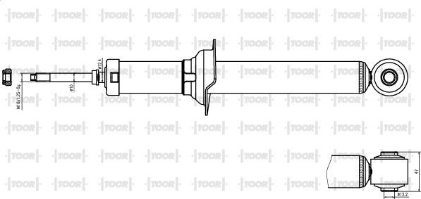 TOOR SG54120 - Amortizator furqanavto.az