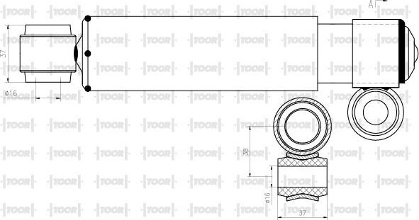 TOOR SG50680 - Amortizator furqanavto.az