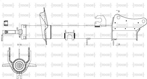 TOOR SG51110 - Amortizator furqanavto.az