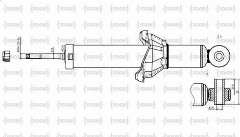 TOOR SG58740 - Amortizator furqanavto.az