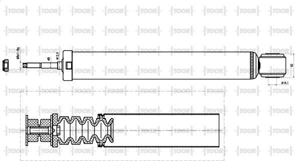 TOOR SG53800 - Amortizator furqanavto.az