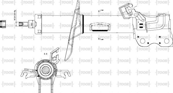 TOOR SG19630 - Amortizator furqanavto.az