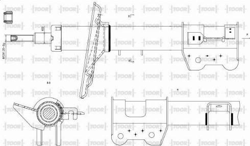 TOOR SG19620 - Amortizator furqanavto.az